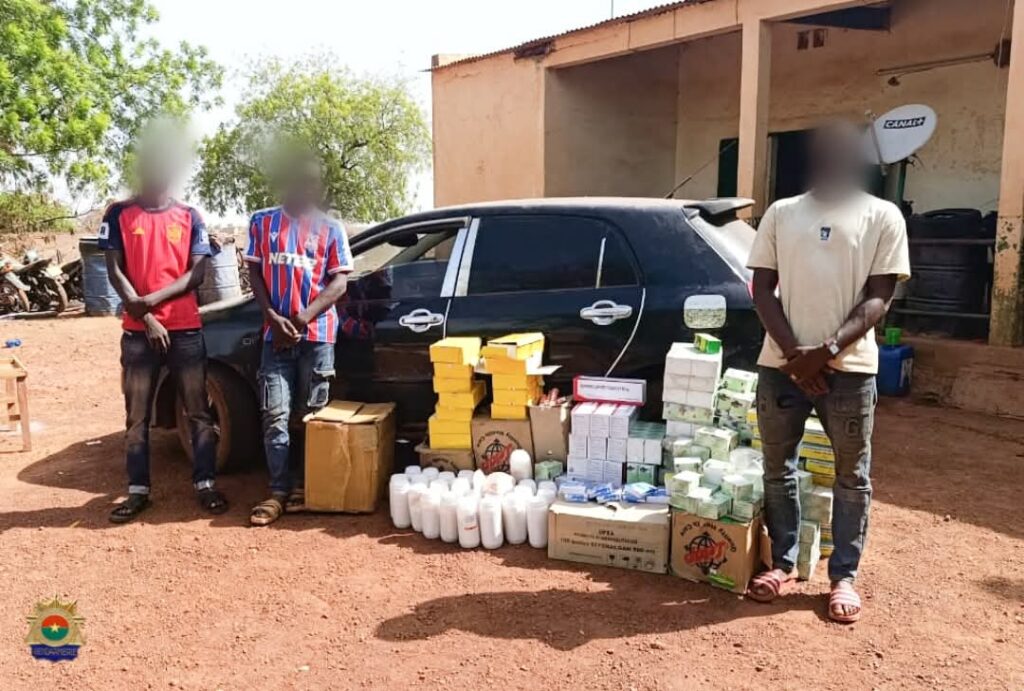 Burkina Faso: importante quantité de prohibés saisie par la Gendarmerie à Toéghin